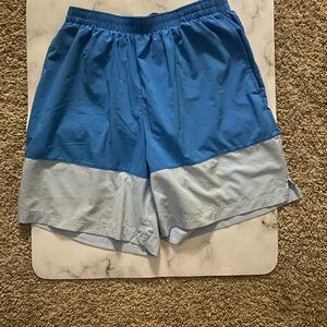 Champion Men's Athletic Shorts in Blue and Gray